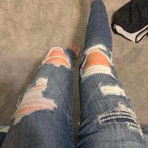 Abercrombie and Fitch skinny high rise jeans